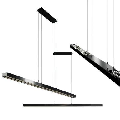 后现代简约吊灯 条形吊灯